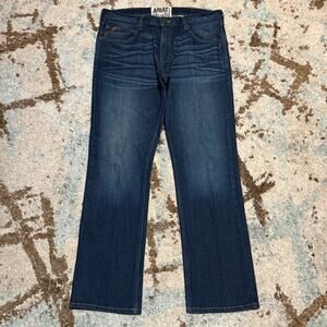 Ariat M5 Slim Straight Jeans Mens Size 38x34 Workwear